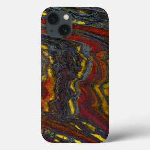 Tiger-Eisen in Rot, Gelb, Blau Case-Mate iPhone Hülle