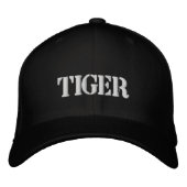 TIGER EMBROIDERIERTE BASEBALL-GAP BESTICKTE BASEBALLKAPPE (Vorderseite)