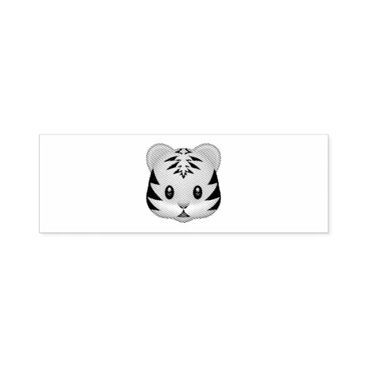 Tiger - Emoji Permastempel (Design)