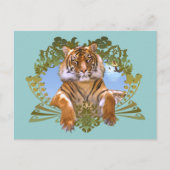 Tiger - Endangered Species Postkarte (Vorderseite)
