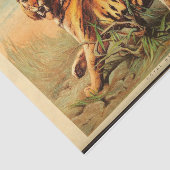 Tiger Ephemera Decoupage Seidenpapier (Ausschnitt)