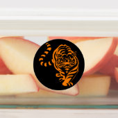 Tiger Etiketten (Befestigt)