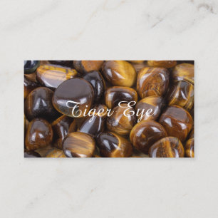 Tiger Eye Crystal Business Cards Visitenkarte