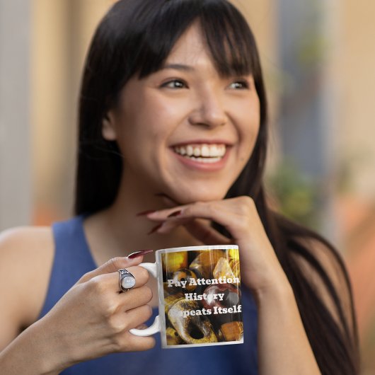 Tiger Eye History wiederholt sich selbst Tasse