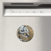 Tiger Eye Nah-up Magnet (In Situ (Geschirrspüler))