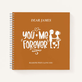 Tiger Eye Orange Gründe, warum ich Ihr Notebook Li Notizblock