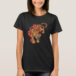 Tiger Eye Safari Zoo Wildlife Animal Zookeeper Cos T-Shirt