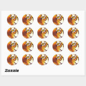 Tiger Eye Sticker (Blatt)