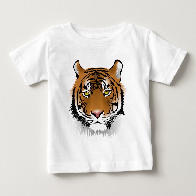 Tiger Eyes Baby T-shirt (Vorderseite)