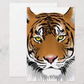 Tiger Eyes Briefpapier (Vorne/Hinten)