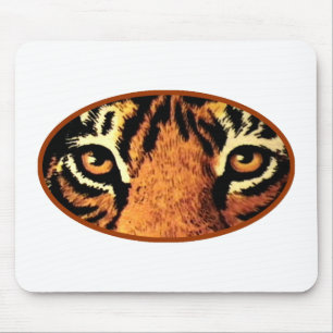 Tiger Eyes Brown The MUSEUM Zazzle Geschenke Mousepad
