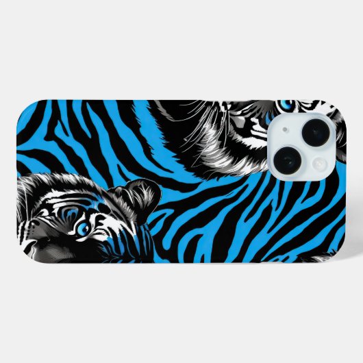 Tiger Eyes Case-Mate iPhone Hülle (Rückseite (Horizontal))