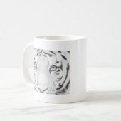 Tiger Eyes Closeup Kaffeetasse (Vorderseite Links)