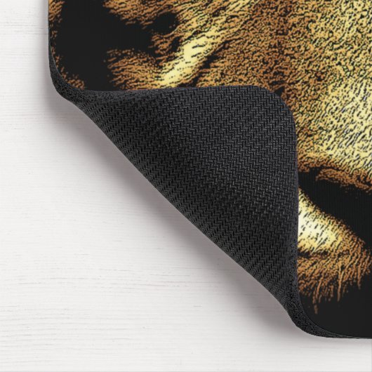 Tiger Eyes Custom Mousepad (Ecke)