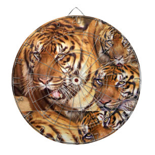 Tiger Eyes_ Dartscheibe