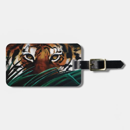 Tiger Eyes Gepäckanhänger (Vorderseite horizontal)