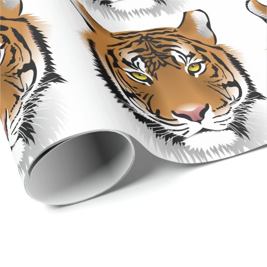 Tiger Eyes Geschenkpapier (Rolleneckpunkt)
