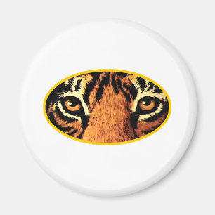 Tiger Eyes Gold Das MUSEUM Zazzle Geschenke Magnet