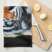 Tiger Eyes Inspiration Handtuch (Viertel Falte)