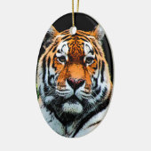 Tiger Eyes Inspiration Keramikornament (Links)