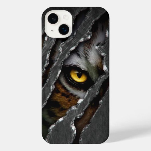 Tiger Eyes iPhone 14 plus Case-iPhone Hülle (Rückseite)