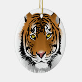 Tiger Eyes Keramik Ornament (Rechts)