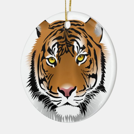 Tiger Eyes Keramik Ornament (Links)