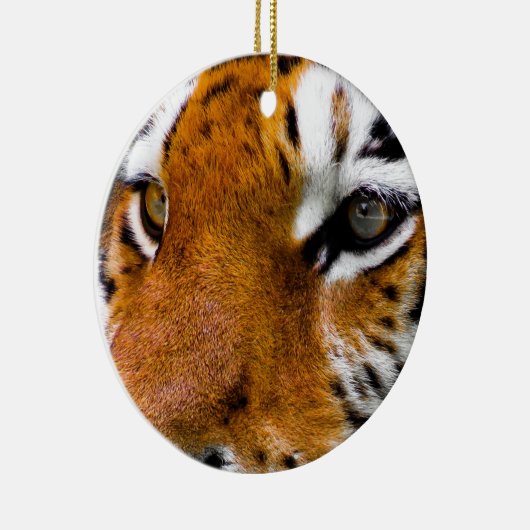 Tiger Eyes Keramik Ornament (Rechts)