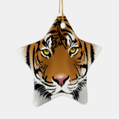 Tiger Eyes Keramikornament (Rechts)
