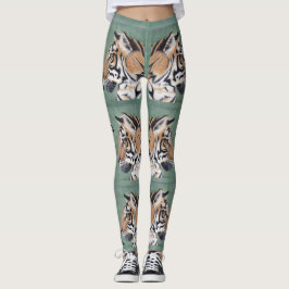 Tiger Eyes Legalize NAME Original Art Leggings