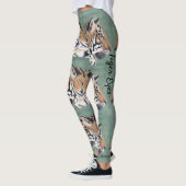 Tiger Eyes Legalize NAME Original Art Leggings (Links)