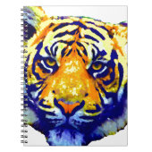 Tiger Eyes Pop Art Notizblock (Vorderseite)