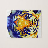 Tiger Eyes Pop Art Puzzle (Horizontal)