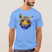 Tiger Eyes Pop Art T-Shirt (Vorderseite)