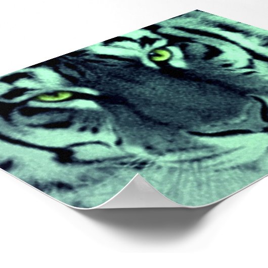 Tiger Eyes Poster (Ecke)