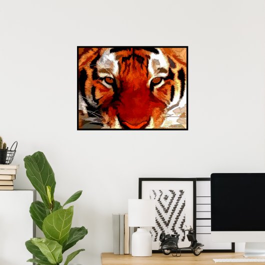 Tiger Eyes Poster (Heimbüro)
