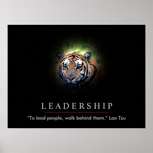 Tiger Eyes Poster Print (Vorne)