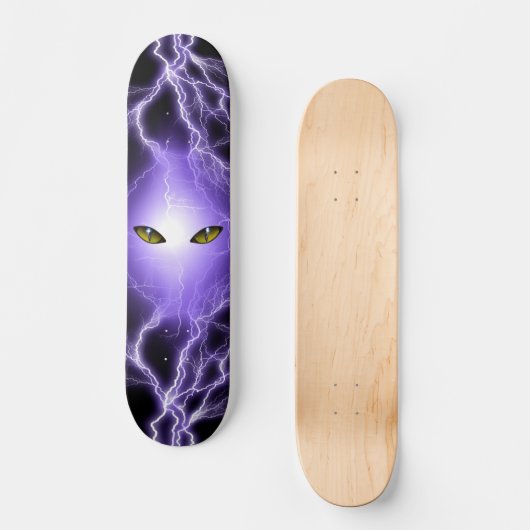 Tiger Eyes Skateboard (Vorderseite)