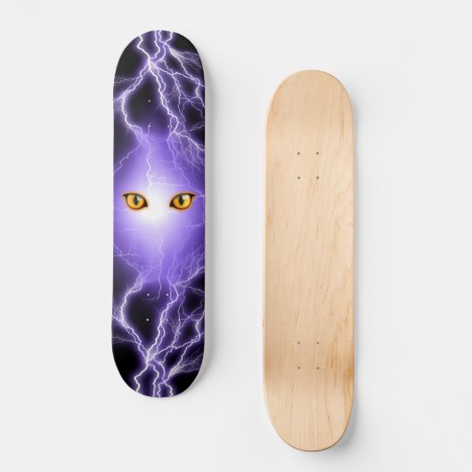 Tiger Eyes Skateboard (Vorderseite)
