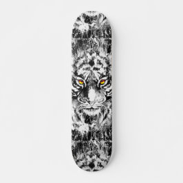 Tiger Eyes - Tiger Head Skateboard