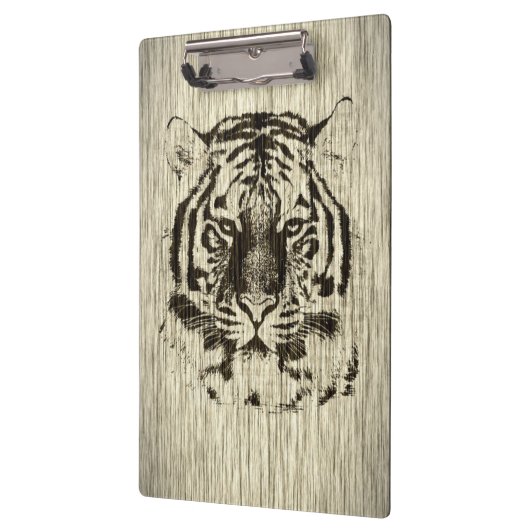 Tiger Face #2 Klemmbrett (Links)