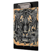 Tiger Face #6 Klemmbrett (Links)