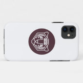 Tiger Face Abzeichen Case-Mate iPhone Hülle (Rückseite (Horizontal))