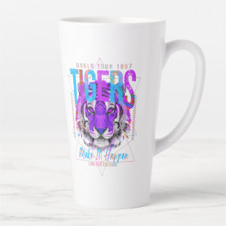Tiger Face Art Milchtasse
