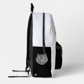 Tiger Face Bedruckter Rucksack (Links)