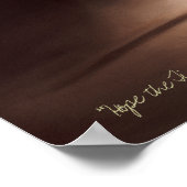 Tiger Face Butterfly Poster (Ecke)