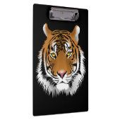 Tiger Face Clipboard Klemmbrett (Rechts)