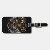 Tiger Face Gepäckanhänger (Vorderseite horizontal)