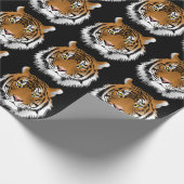 Tiger Face Geschenkpapier (Ecke)