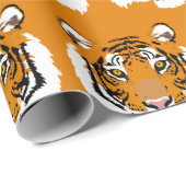 Tiger Face Geschenkpapier (Rolleneckpunkt)